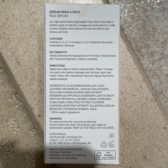 Costa Brazil Serum Para a Face - Picture 4 of 5